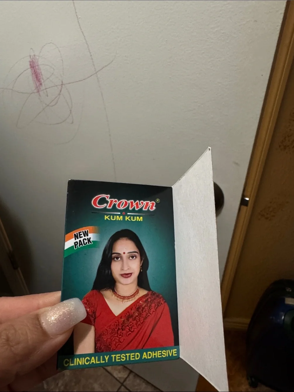 Red Dot bindi Accent Sticker Sheet